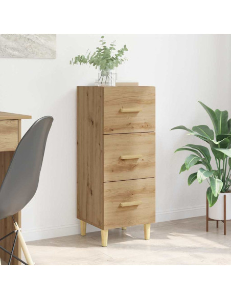 Credenza rovere artigianale 34.5 x 34 x 90 cm Legno multistrato