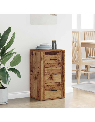 Credenza Legno vecchio 40 x 33 x 70 cm Legno multistrato