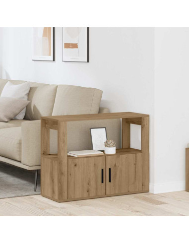 Credenza rovere artigianale 80 x 30 x 60 cm Legno multistrato