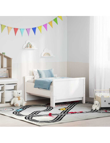 Struttura del letto Bianco 80 x 200 cm Legno multistrato