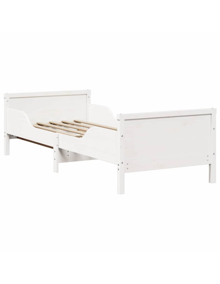 Struttura del letto Bianco 80 x 200 cm Legno multistrato