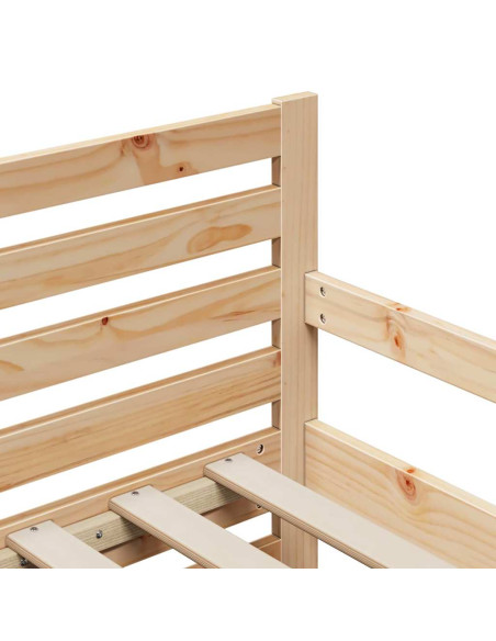 Struttura del letto Marrone 80 x 200 cm Legno multistrato
