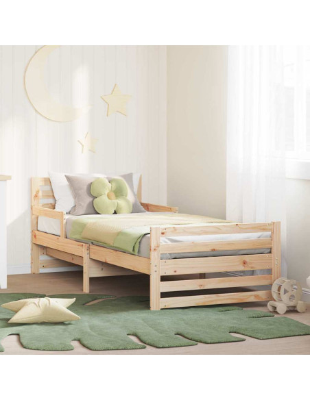 Struttura del letto Marrone 80 x 200 cm Legno multistrato