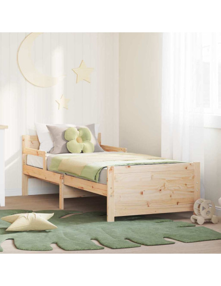 Struttura del letto Marrone 80 x 200 cm Legno multistrato