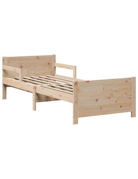 Struttura del letto Marrone 80 x 200 cm Legno multistrato