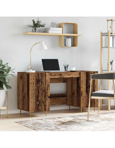 Scrivania Legno vecchio 140 x 50 x 75 cm Legno multistrato