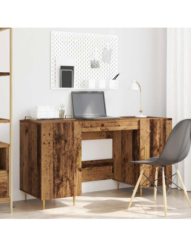 Scrivania Legno vecchio 140 x 50 x 75 cm Legno multistrato