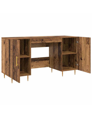 Scrivania Legno vecchio 140 x 50 x 75 cm Legno multistrato