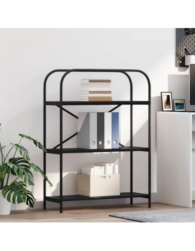 Libreria Rovere Nero 80 x 30 x 109 cm Legno multistrato