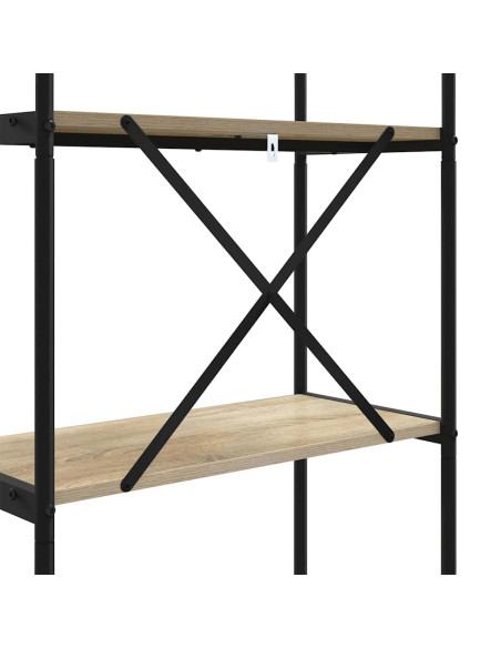 Libreria rovere sonoma 80 x 30 x 109 cm Legno multistrato