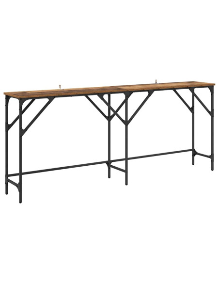 Tavolo consolle Legno vecchio 180 x 29 x 75 cm