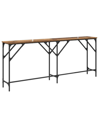 Tavolo consolle Legno vecchio 180 x 30 x 75 cm