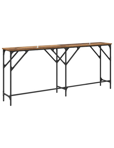 Tavolo consolle Legno vecchio 180 x 30 x 75 cm