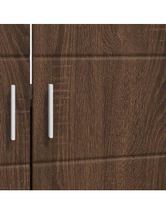 Set di Armadi da Bagno TULUM Rovere Marrone 60 x 34 x 63 cm 2