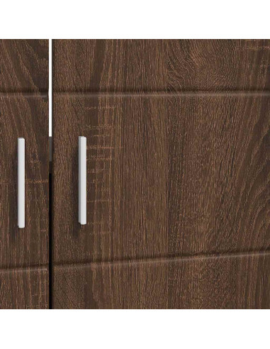 Set di Armadi da Bagno TULUM Rovere Marrone 60 x 34 x 63 cm