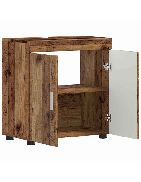 Mobile per lavabo da bagno Legno vecchio 60 x 34 x 63 cm