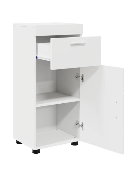 Mobile da Bagno Bianco 37 x 31.5 x 82 cm Legno multistrato