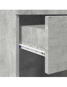 Set di Armadi da Bagno TULUM Grigio cemento 37 x 31,5 x 82 cm 2