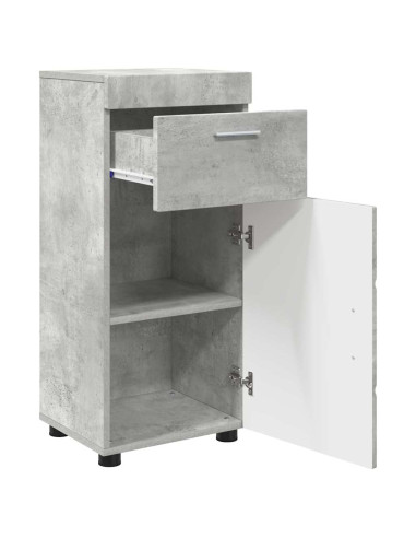 Set di Armadi da Bagno TULUM Grigio cemento 37 x 31,5 x 82 cm