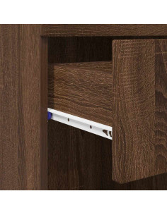 Set di Armadi da Bagno TULUM Rovere Marrone 37 x 31,5 x 82 cm 2