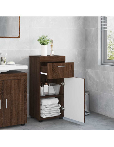 Set di Armadi da Bagno TULUM Rovere Marrone 37 x 31,5 x 82 cm