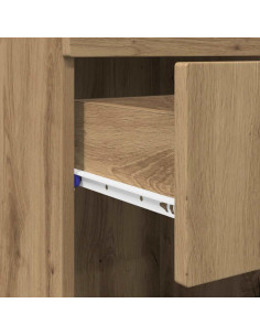 Set di Armadi da Bagno con cassetto TULUM Rovere artigianale 2