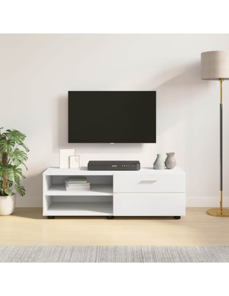 Mobile TV Bianco 100.5 x 39 x 30 cm Legno multistrato