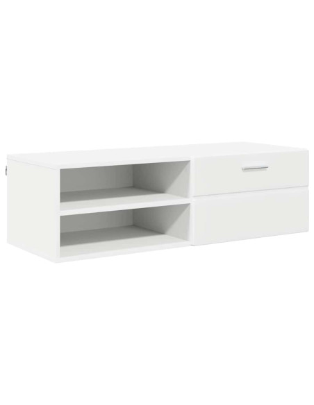 Mobile TV Bianco 100.5 x 39 x 30 cm Legno multistrato
