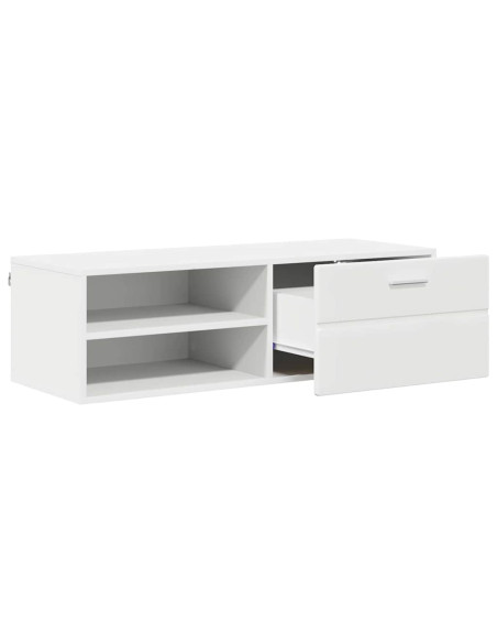 Mobile TV Bianco 100.5 x 39 x 30 cm Legno multistrato