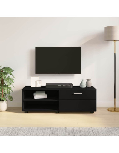 Armadio in Legno Nero 100,5 x 39 x 30 cm Legno multistrato