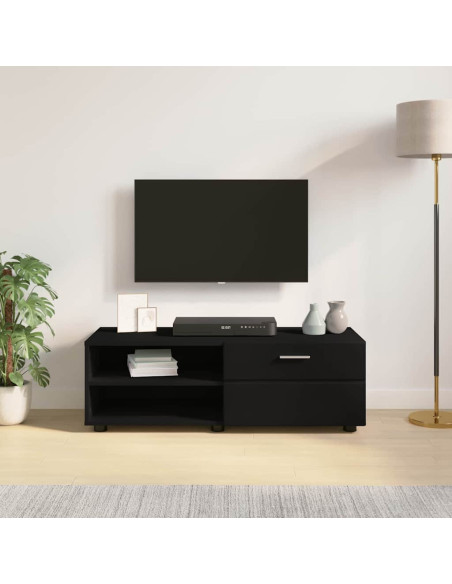 Armadio in Legno Nero 100,5 x 39 x 30 cm Legno multistrato