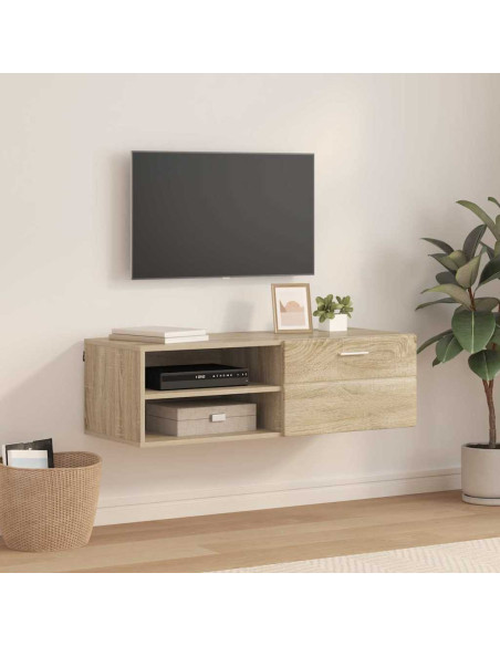 Mobile TV rovere sonoma 100.5 x 39 x 30 cm Legno multistrato