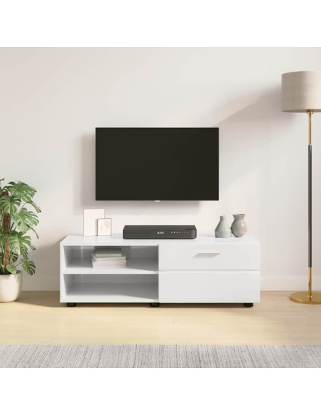 Mobile TV Grigio cemento 100.5 x 39 x 30 cm Legno multistrato