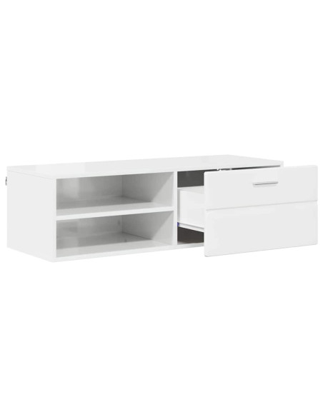 Mobile TV Grigio cemento 100.5 x 39 x 30 cm Legno multistrato