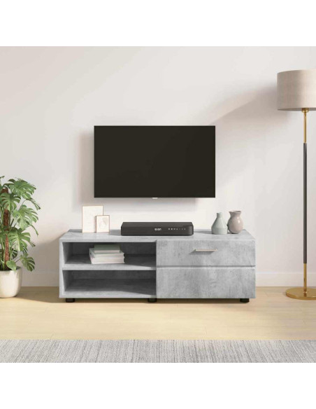 Mobile TV Bianco lucido 100.5 x 39 x 30 cm Legno multistrato