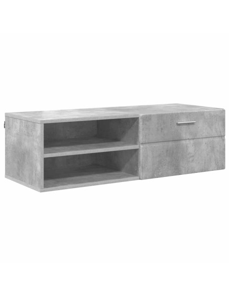 Mobile TV Bianco lucido 100.5 x 39 x 30 cm Legno multistrato