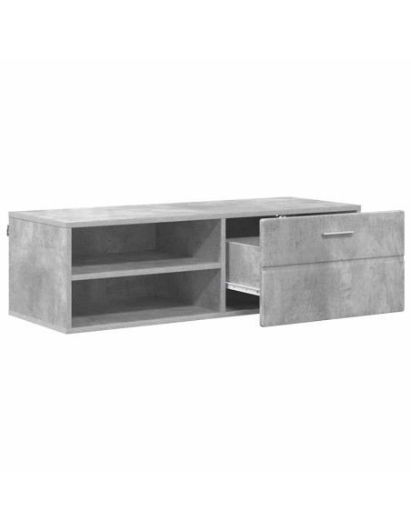 Mobile TV Bianco lucido 100.5 x 39 x 30 cm Legno multistrato