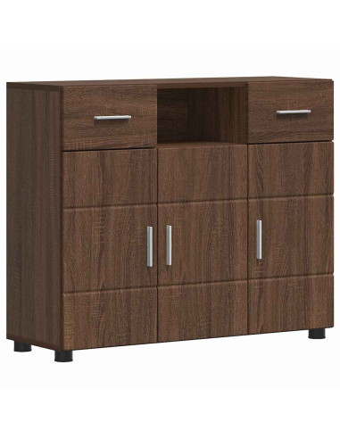 Armadio in Legno Rovere Marrone 88,5 x 30,5 x 73 cm