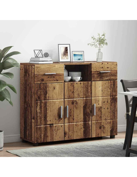 Credenza Legno vecchio 88.5 x 30.5 x 73 cm Legno multistrato