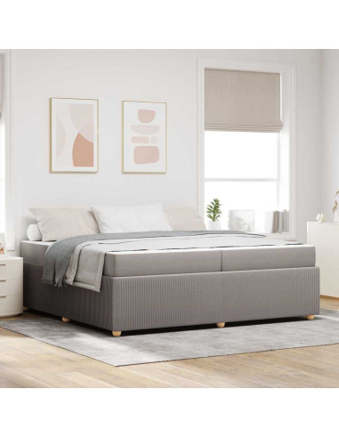 Struttura del letto con materasso Talpa 200 x 200 cm Tessuto