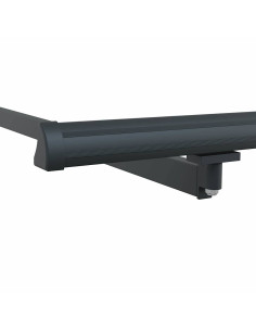 Tenda da Sole Manuale Antracite 6 x 3 m Metallo