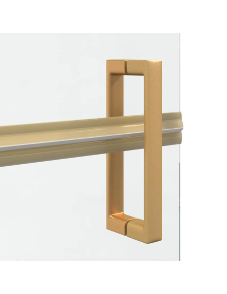Parete doccia Walk-in Altro Oro e trasparente 70 x 190 cm