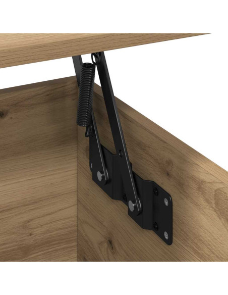 Tavolino da salotto rovere artigianale 90 x 44.5 x 45 cm