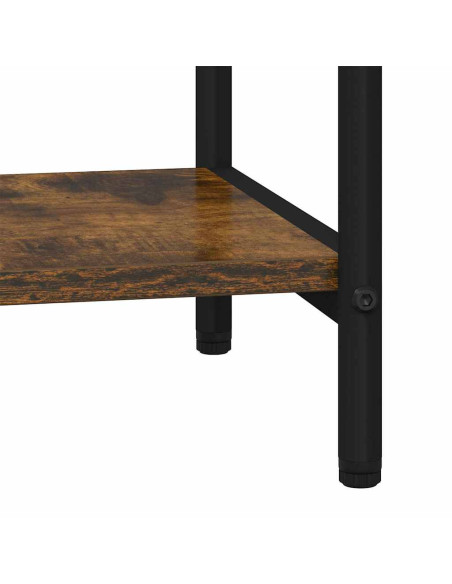 Libreria Rovere fumo 80 x 30 x 109 cm Legno multistrato