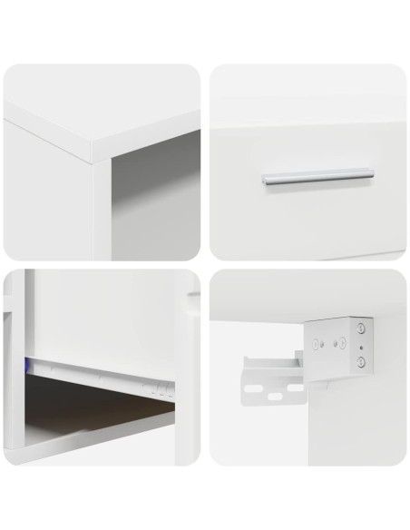 Mobile TV Bianco 100.5 x 39 x 30 cm Legno multistrato