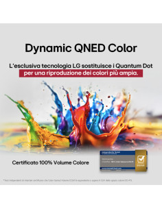 LG QNED evo AI 65'' Serie QNED86 65QNED86A6A, MiniLED 4K, Dimming Pro, Dolby Vision, SMART TV 2025 2