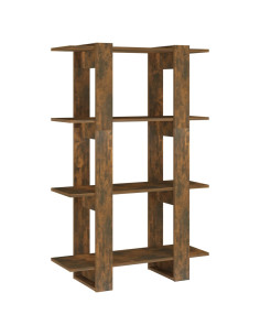 Libreria/Divisorio Rovere Fumo 80x30x123,5 cm