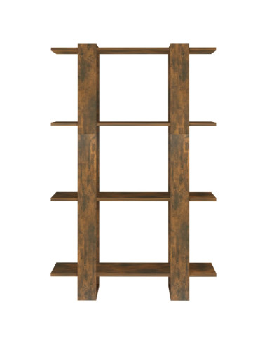Libreria/Divisorio Rovere Fumo 80x30x123,5 cm