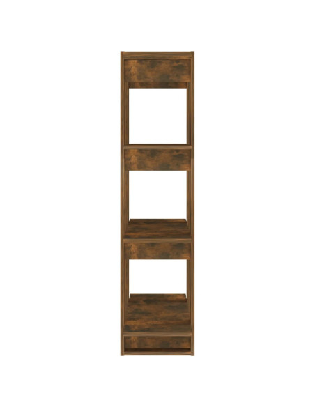 Libreria/Divisorio Rovere Fumo 80x30x123,5 cm