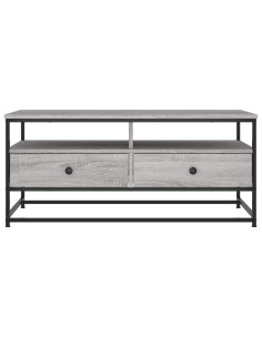 Tavolino da Salotto Grigio Sonoma 100x51x45cm Legno Multistrato